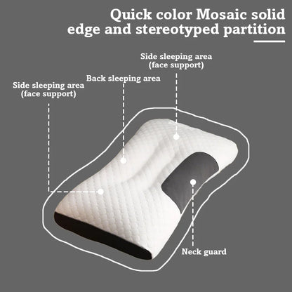 Soft Adjustable Ergonomic Orthopedic Contour Support Pillow