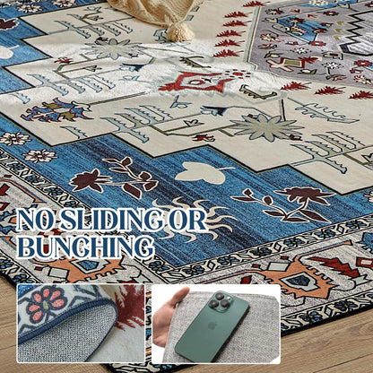 Washable Rug, Bohol Vintage Medallion Area Rugs