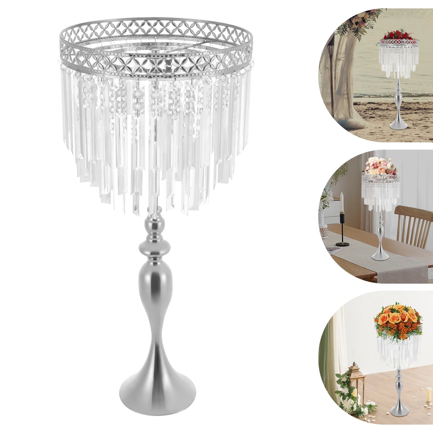 Stand Crystal Flower for Party Celebration Events Decoration