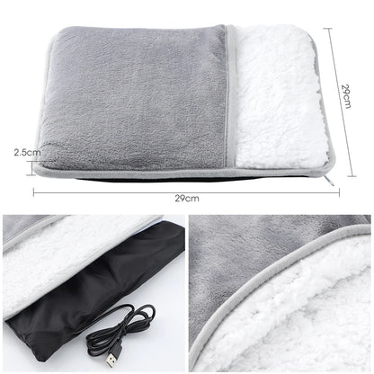 Winter Electric Foot Warmer Multi-Function Heated Foot Cover Portable