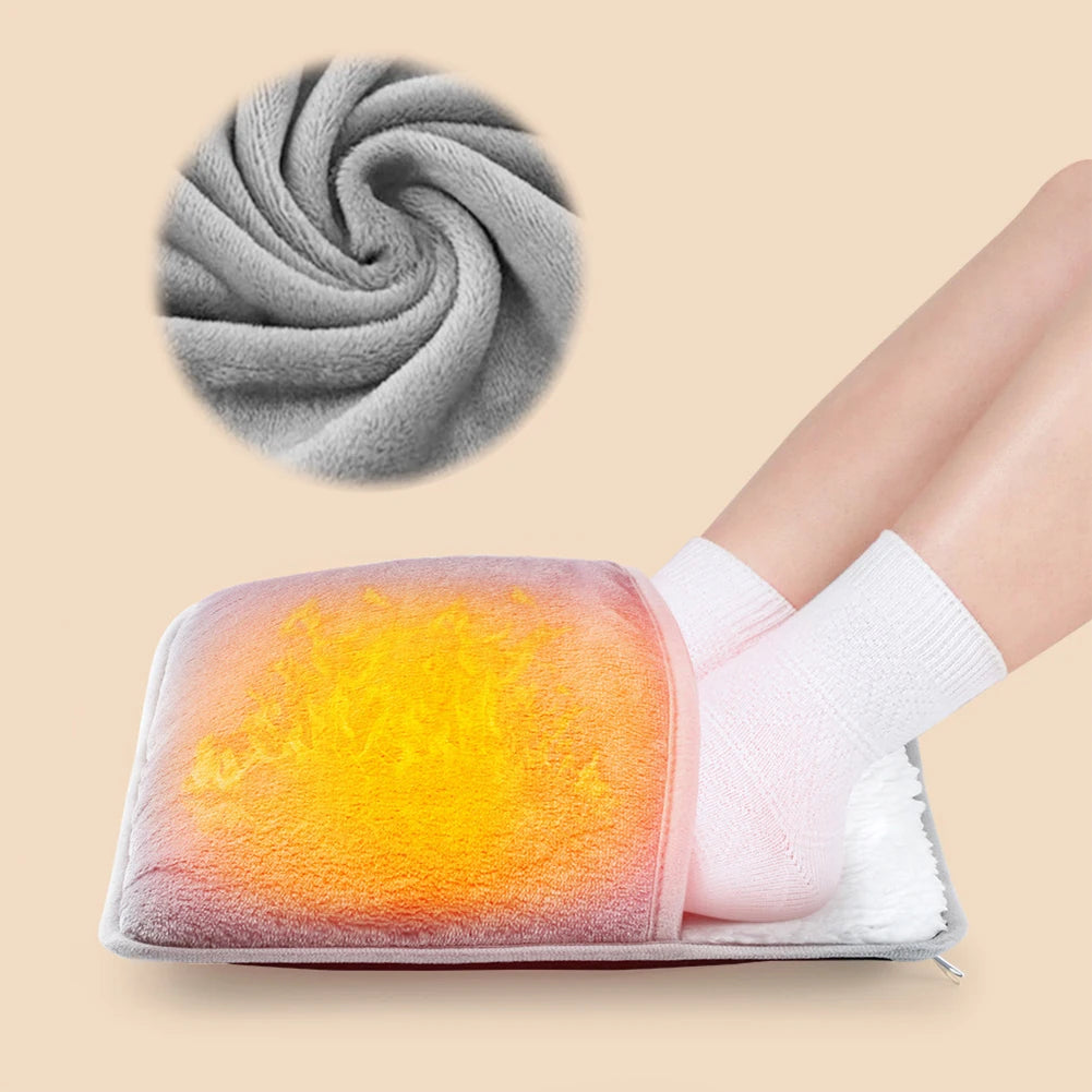 Winter Electric Foot Warmer Multi-Function Heated Foot Cover Portable