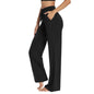 2025 Yoga Sweatpants Women - High Waisted Wide Leg Pants with Pockets, Comfy Loungewear & Workout Gear (Breathable)
