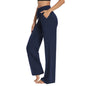 2025 Yoga Sweatpants Women - High Waisted Wide Leg Pants with Pockets, Comfy Loungewear & Workout Gear (Breathable)