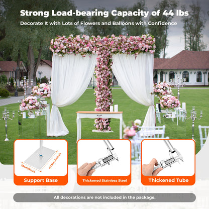 Telescopic Stainless Steel Wall Shelf Photo Stand