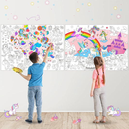 Table Wall Coloring Pages Large Coloring Sheet