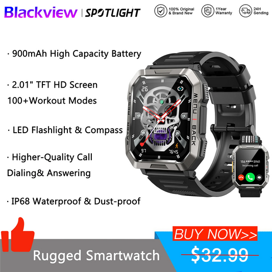 New Smart Watch  Bluetooth Call Waterproof