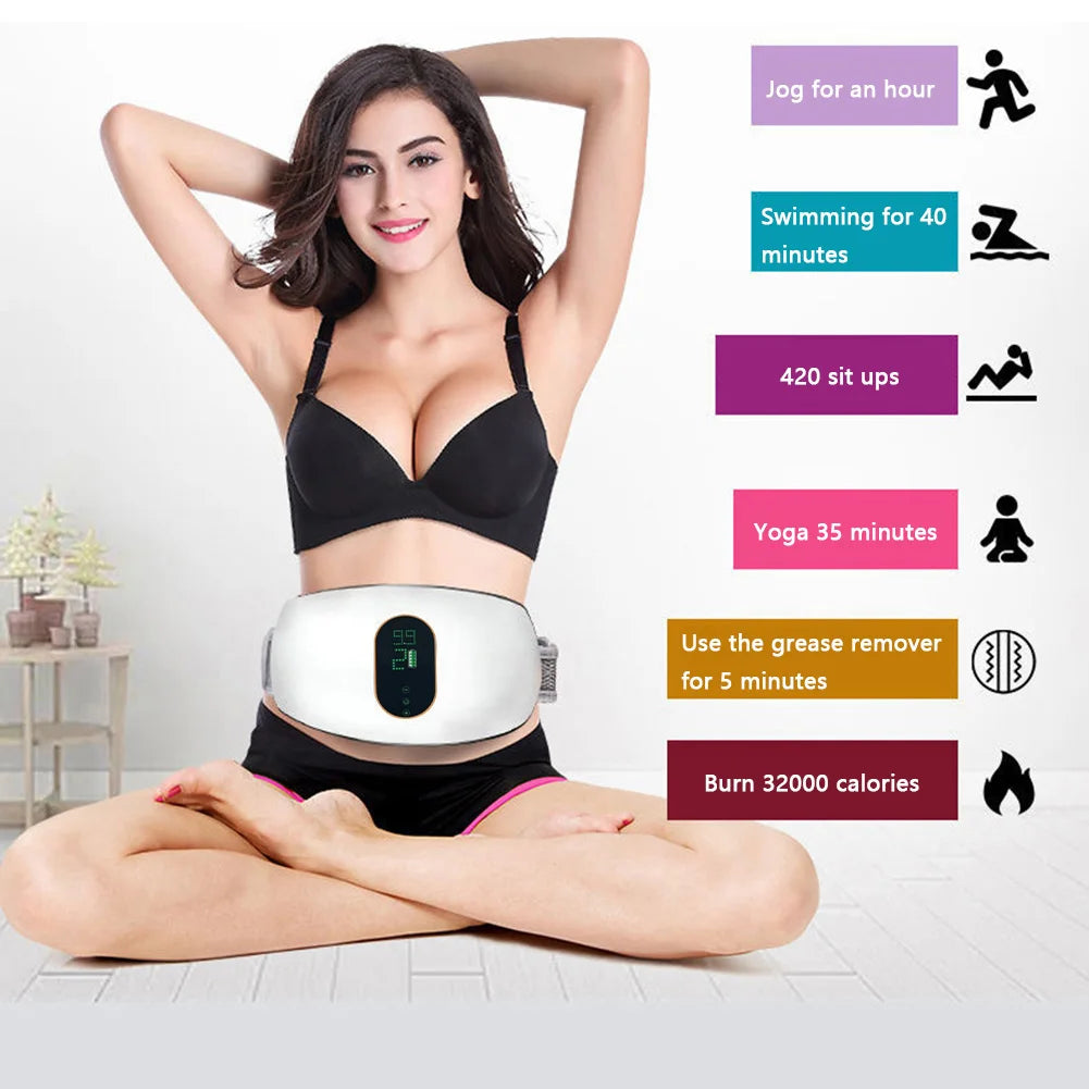 Body Slimming Massager Electric Slimming Belt Fat Burning.