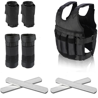 Adjustable Vest Weighted Fitness Training Set