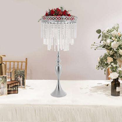 Stand Crystal Flower for Party Celebration Events Decoration