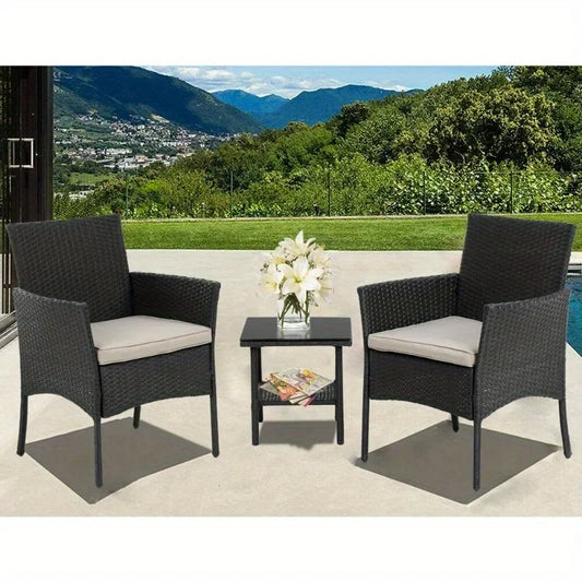 Patio Furniture Sets 3 Pieces Outdoor Bistro Set