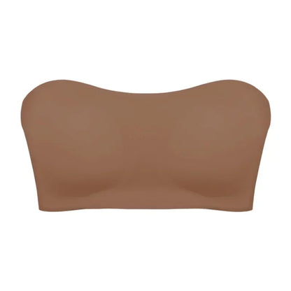Women's Strapless Bra Cross Side Buckle Underwear