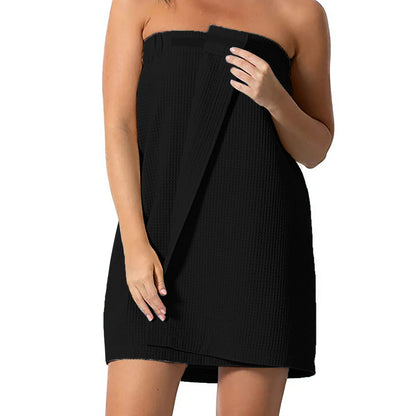 Women Bath Towel Body Wrap With Closure