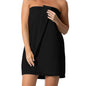 Women Bath Towel Body Wrap With Closure