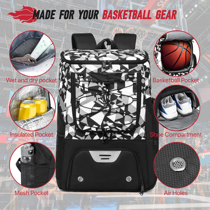 Sports Training Equipment Basketball Backpack