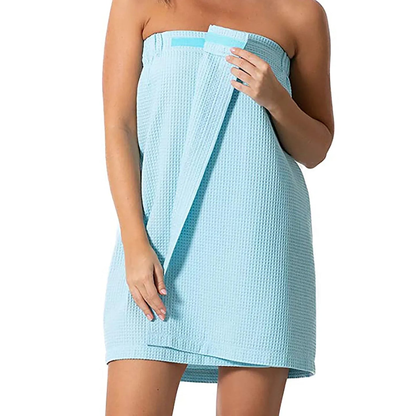 Women Bath Towel Body Wrap With Closure