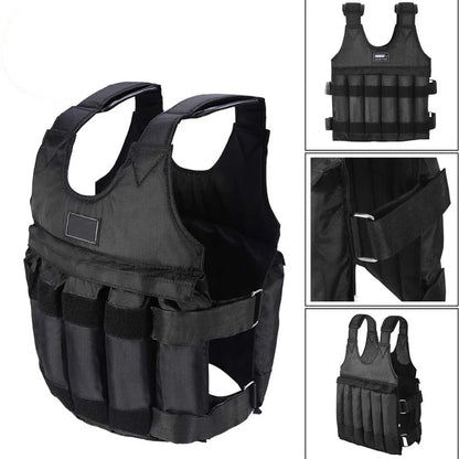 Run Weighted Vest Adjustable Training Fitness